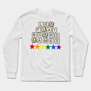 LezPlayBoardGames Logo Long Sleeve T-Shirt